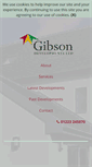 Mobile Screenshot of gibsondevelopments.co.uk